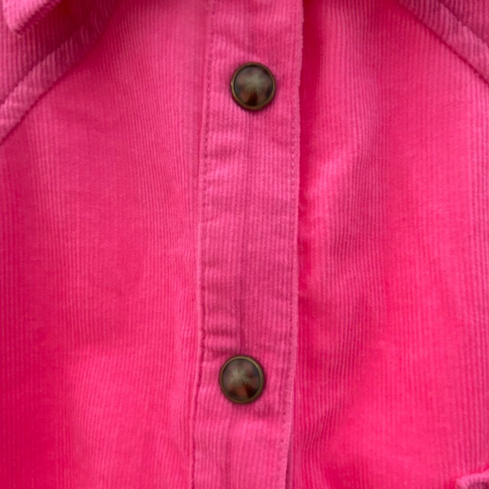 Tuckernuck XiRENA | WYLAN Cotton Corduroy Western Style Button Down Pink Medium - Picture 8 of 15